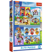 Trefl Puzzle 2 x 70 Paw Patrol - Pravila Tačke na patrulji