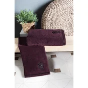 Darilni paket brisača in kopalna brisača LUXURY, 2 kosa Bordo
