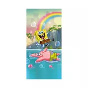 Bombažna otroška brisača 70x140 cm Sponge Bob Tropical Duo – Jerry Fabrics