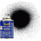 Revell Aerosol Paint - Black Matte, 100 ml