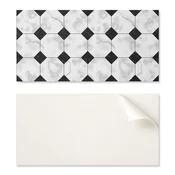 shumee Komplet samolepilnih vinilnih ploščic z vzorcem za spalnico, geometrijski vzorci ploščic 6x60x30 cm