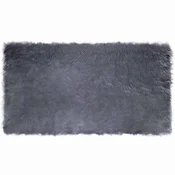 Tepih od umjetne ovcje kože TAFALLA Antracit 60 x 110 cm
