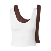studioselect Top Pina  rjava / bela