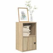 Regal za knjige boja hrasta 31x24x52 cm od konstruiranog drva