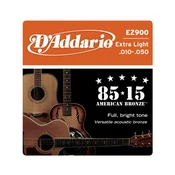 Strune za akustično/western kitaro DAddario bronz EZ900 extra light