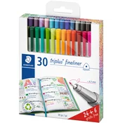Staedtler STAEDTLER Fineliner triplus, zaboj 30, (21655681)