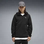 Puma PUMATECH SLIM ELEVATED FULL-ZIP HOODIE DK, muška jakna, crna 693951
