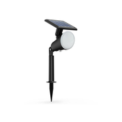 Jivix PHILIPS PODNA SOLARNA SVJETILJKA CRNA SR SP 1.4W 27K