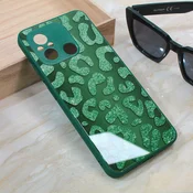 Maska za mobilni telefon Xiaomi Redmi 12C SHINY GLASS, Zelena