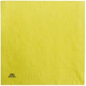Lene Bjerre UNI papirnate serviete rumene barve, 40x40 cm