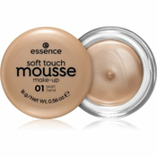 ESSENCE puder Soft Touch Mousse Make-up 1 (01 Matt Sand), 16g