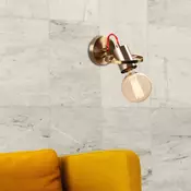 Opviq Zidna lampa E27 Max 40W, Bronzana