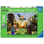 Ravensburger Sestavljanka Minecraft: gradnja in pustolovščina XXL 150 kosov