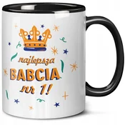 shumee DARILO ZA BABICO SKODELICA Z NAPISI NAJBOLJŠA BABICA ŠT. 1 ZA BABIČIN DAN