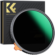 K&F Concept 62 mm spremenljiv ND filter ND2-ND400 (9 stopenj)