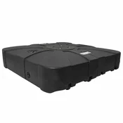 Vidaxl Podstavek za samostojni dežnik Črna 86 x 86 x 19 cm