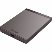 Lexar Lexarjev zunanji SSD 512 GB SL200 USB 3.1 (branje/pisanje: 550/400 MB/s)