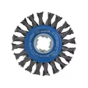 BOSCH X-LOCK točak od talasaste žice 115, čelični 2608620731, 115 mm, 0,5 mm, 12 mm, X-LOCK