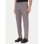 HUGO Chino hlače David251D 50530886 Temno siva Slim Fit