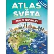 Atlas světa - Kniha se samolepkami