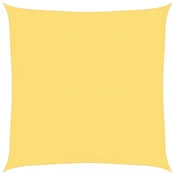 Vidaxl Senčno jadro 160 g/m2 bež 2,5x2,5 m HDPE