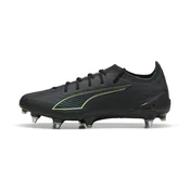 PUMA ULTRA 6 ULTIMATE MxSG Football Boots Unisex, Shoes, Black/Fizzy Light/Green Terrain, 42.5