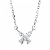 Looi & Co Necklace White Gold (18k) 4L627W8-1