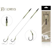 Delphin sCAMO Boilie rig 2x 20cm/25lbs/4