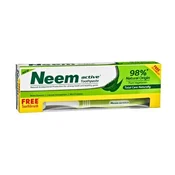 Zobna pasta Neem Active z neemom 200 g + zobna ščetka [UPORABNOST DO 08.2026]