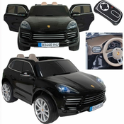 INJUSA 7192 PORSCHE CAYENNE S 12V R/C Djecji elektricni auto dvosjed crni