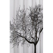 Zavesa za prho, 180 x 200 cm, PE, črna/bela, drevo - več barv - 2000.00 - 24 - Blago - Aqualine - 180x200 cm