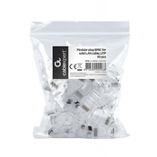 LC-8P8C-001/50 Modular plug RJ45 8P8C 30u CAT5 gold plated, 50 u pakovanju / CENA PO PAKOVANJU