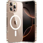 Tech-protect ZAŠČITNI OVITEK FLEX MAGSAFE ZA IPHONE 16 PRO MAX PROZOREN OVITEK