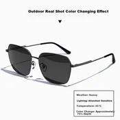 Caponi Unisex naocare za sunce, Crne