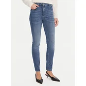 Marella Jeans hlače 2523186104 Modra Skinny Fit