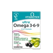 Vitabiotics - Ultra Omega 3-6-9, 60 kapsul
