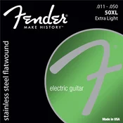 Fender Stainless Flatwounds 50XL Ball End Set Žice za elektricnu gitaru (Kao novo)