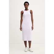 Calvin Klein Jeans Vsakodnevna obleka Monologo Baby LV047F242G Roza Slim Fit