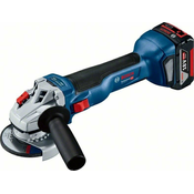 Bosch Kotni brusilnik 18V 125Mm 2X5,0Ah + L-Boxx Gws 18V-10