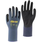 AktivGrip Advance rokavice sive/vijolične velikosti 10/XLRosteto - 1 par