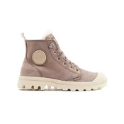 Palladium  Pampa Hi Zip Wool - Brown  Kostanjeva