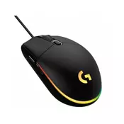 LOGITECH gaming crni miš G102 Lightsync