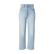 LEVIS  Kavbojke RIBCAGE STRAIGHT svetlo modra