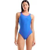 Arena hyperflow womens solid tech back blue / purple xxs - uk28