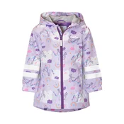 PLAYSHOES Outdoor jakna EINHORN  azur / ljubicasta / lavanda / bijela