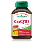 Jamieson CoQ10 120 mg, 60 kapsul