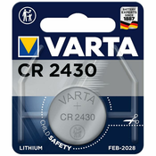Varta Baterija litijska, CR2430, 3 V, gumbasta, blister 1 kos