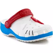 Crocs Odprti čevlji Hello Kitty, bela