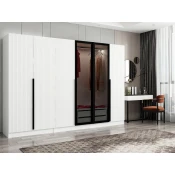 Hanah home Ormar Kale Plus 270x210x52cm Sivi
