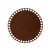 AtmoWood Leseno dno/pokrov za košaro - okrogel oreh Izberite različico: 35 cm